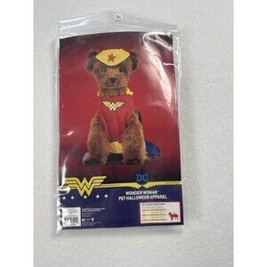 X-Small Dog Wonder Woman DC Comics Halloween Costume Pet Apparel Clothes